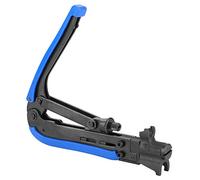 RG59 RG6 Coaxial Crimper Pliers, Professional Cable Crimping Tool, Steel Coax Compression Crimper with Adjustable Screw Head, for RG59 RG6 RG11 75 5 75 7 F Head Termin