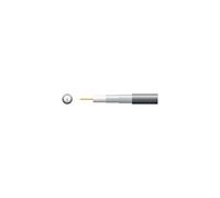 Mercury Coaxial Cable RG6 – 100m Reel – Black