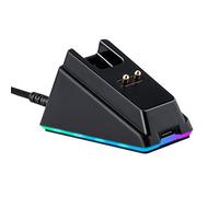 RGB Charger Dock with USB Charging Cable Compatible for Razer Basilisk/Viper Ultimate/Naga Pro/deathadder v2 Pro Mouse (With RGB lights)
