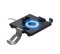 RGB Charging Top Cover for Steam Machine Controller, Drop & Charge | 1:1 Precision Mould with Drop-and-Charge Slots, One-Touch RGB Lighting Modes, Dual-Side Storage Racks for Controllers