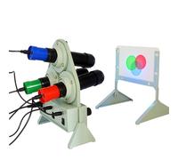 RGB Color Model Light Source, Tricolor Light Synthesis Demonstrator for Optics Education, Ideal Teaching Equipment for Students and Teens