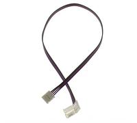 RGB Connector with 50 cm Cable for 10 mm LED RGB Strips; Clip Connector; RGB Extension