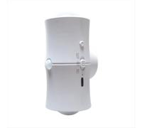 RGB Dual Head Motion Sensor Night Light USB Rechargeable LED Wall Lamp 7 Color for Bedroom Hallway Stairs White