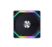 RGB Fan Compatible With Lian Li Uni Fan SL V2 SL120 V2 Reverse Black White Single Pack(White 1pce-Reverse)