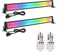 RGB Flood Lights Bar 25W Led Wall Washer Light Colour Changing Stage Lights