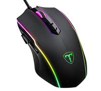 RGB Gaming Mouse Wired with 7 Backlit Modes,YoChic PC Gaming Mice with 7200 DPI Optical Sensor,8 Programmable Buttons,Ergonomic Mouse with Comfortable Grip for Windows PC Gamer