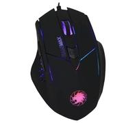 RGB Gaming Mouse with 7-Color LED & Side Buttons - Wired USB for Ultimate Precision & Comfort on PC & Laptop