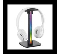 RGB Headphone Stand Game Headset Desk Display Holder LED Base USB Pickup Light Headset Support Bracket-B