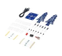 RGB LED Flashing Christmas Tree Kit Christmas Tree Electronic Assemble Kit Electronic Integrated Circuit Trees LED