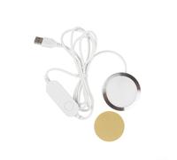 RGB LED Night Light Kit for 3D Printers - DC 5V 3W Aluminum Alloy Lighting Fixture with Button & App Control, Dynamic Music-Sync and Voice Activation(B)