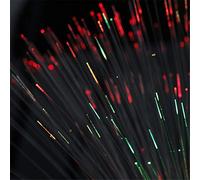 RGB LED Optic Fiber Lights for Bedroom Party Decoration, 28cm | Battery powered, 3 color flashing modes, ABS plastic construction, Starlight effect for Christmas