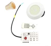 Rgb Led Pool Light 12w For Spa And Bathtub With Remote Control Ip68 Waterproof Underwater Lamp For Acrylic Massage Pool Water Feature Bright 1200 Lumen Pc Housing Dc 12v System(With controller)