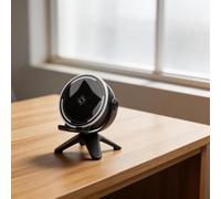 RGB LED Speaker with Magnetic Phone Mount - Compact Wireless Speaker for Smart Playback Garden Yard Use for TWS Dual Pairing Black 98x112x132mm(Black)