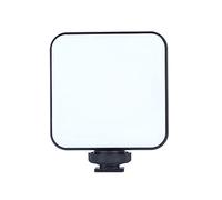 RGB LED Video Light 2500K-9000K Photography Fill-in Light with Cold Shoe Mount Adapter for Vlog Live Streaming Led Panel Lamp