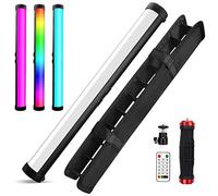 RGB Led Video Light Stick Wand, Obeamiu 2600-9600K Portable Photography Lighting, Built-in 5000mAh Rechargeable Battery, 21 Lights Effects for Conference Shooting YouTube Studio, Live Streaming