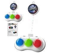 RGB Light Rhythm Handheld Game Machine, Dynamic Beat Timing Challenge Toy | Handheld Rhythm Challenge Controller with 180cm LED Light Strip and Music-Synced Beat Matching, Fast-Paced Light-Chasing