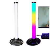RGB Light Strip, Music Synchronisation for Room Decoration, Voice Controlled Light Strips, for Room, Bedroom, Home Cinema, Computer Desk, Party, Streaming Background, Holiday