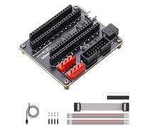 RGB Matrix Adapter Board for ESP32-S3-DevKitC-1 & ESP32-DevKitC V4 Connect with RGB LED Matrix Displays, HUB75 LED Panel Driver Board with Dual Power Input, USB-C/DC 5V Supply, VH-4P Connectors