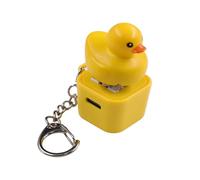 RGB Mechanical Switch Tester Funny Cat Call and Duck Call Switch Test Keychain Fun Sound Effects Game Competition