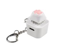 RGB Mechanical Switch Tester Funny Cat Call and Duck Call Switch Test Keychain Fun Sound Effects Game Competition