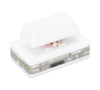 RGB Mini USB Keyboard, Featuring Type C Interface, User-Defined 1-Key Shortcut, Red Switch Mechanical, with Memory, RGB Backlit, Compact Design, for Linux, for OS X, for Pi, Hot (White)