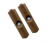 RGB Motion Activated LED Light 2 Pack, Wireless Magnetic Rechargeable Night Light with 110 Degree Sensor, Auto On Off Wall Lamp for Hallway Bedroom Decor(brown)