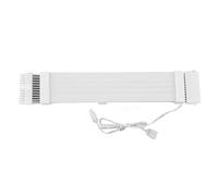 RGB Power Extension Cable Addressable Support 5V 3 Pin Synchronized 18AWG ARGB PSU Cable for Desktop Computer (24PIN Motherboard ARGB Neon Cable)