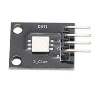RGB SMD LED Board Module PCB 5V, 3 Colour Light PWM Modulator, DIY Electronic Kit - Low Power Consumption, Scratch ABS Material, Ideal for Microcontroller Projects