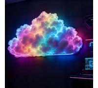 RGB Thundercloud LED Light - USB-Powered 3D Cloud Decor for Bedroom, Wall & Ceiling Atmosphere Lighting, Ideal for Home Party Décor