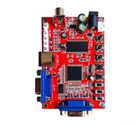 RGB to for vga Converter for Retro Gaming - High Definition for video Output Module for LCD PDP Projector Screens