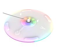 RGB Vertical Stand Stable LED Base Stand Replacement Game Console Base for PS5 Slim Disc/Digital Version