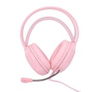 RGB Wired Gaming Headset Featuring 7.1 Surround Sound and Noise Isolation Mic, Perfect for PC and Mobile Gaming, Lightweight and Comfortable (Roseate)