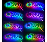 RGBIC COB LED Light Strip,DC12V 5m Smart RGBIC COB LED Rope Light for Gaming, Bedroom Living Room Decor(12V, 10mm-576 LEDs/M)