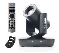 RGBlink NDI PTZ Camera with 20X Zoom, AI Auto-Tracking, HDMI SDI USB 3.0 Live Streaming Kit for Church, School Events, Online Classes & Sports - Includes Wall Mount & Remote | Supports NDI HX2 & HX3