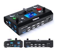 RGBlink streamZ AI Powered Video Capture Card for Streaming, Dual 4K60 Capture & Recording, Low Latency USB-C 3.0 Game Capture Card for PS5, Xbox, Switch, OBS, AI Avatars,Editing, NAS, Live Streaming