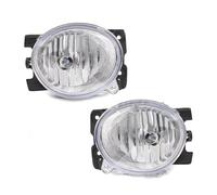 RGBNFDA Car Driving Fog Lamp Compatible With Pilot 2009 2010 2011 1 Pair Car Front Bumper Fog Light Assembly Bulbs Headlight Foglamp Accessories 12V(1 Pair)