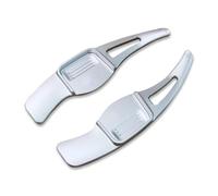 RGBNFDA Steering Wheel Shift Paddles Compatible with Hyundai for Veloster 2015 2016 2017 Aluminum Alloy Car Steering Wheel Shift Paddle Shifter Extension Accessories(Silver)