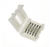 RGBW Clip Connector for 10 mm RGB+W LED Strips; Connector for 10 mm 5 Pin (PIN) RGB + White Strips