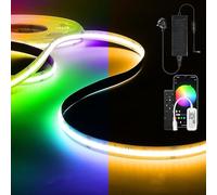 RGBW COB LED Strip Lights 5M,WiFi LED Strip Kit,784 LED/M, Super Bright 24V LED Tape Lights, APP/Remote Control, Compatible with Alexa/Google Home