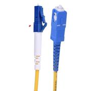 RGFDLJN 1-100m optical fiber jumper LC-SC-ST-FC UPC Singlemode patchcord Simplex square to round extension cable FTTH optic SM(2M,SC-LC)