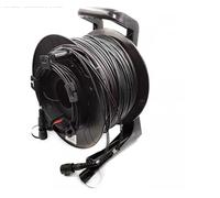 RGFDLJN 100m120m150m200m 4C TPU LC-LC Armored fiber Patchcord with PCD310 drum 4 core SM LSZH 5mm waterproof connector outdoor CPRI FTTH(LCA-LCA,LSZH 120m-PCD310)