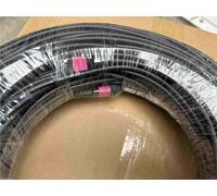 RGFDLJN 12 cores Armored patch cord OM3 TPU M MTP 150m-300m 200m 250m multimode 12C type A 12 fibers optical fibre jumper outdoor(200m TPU female male)