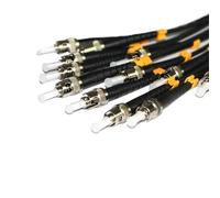 RGFDLJN 1m-40m 12 cores LC outdoor patchcord armored 20m 12C SC FC ST A UPC SM TPU LSZH waterproof jumper optical fiber FTTH 12 fiber(2m 3pcs TPU,Lcgreen-lcgreen)