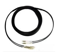 RGFDLJN 2 core OM3 TPU Armored fiber patch cord 1-50m SC LC FC ST 5mm Multimode 20m 5m10m 30m 40m 2 fibers optical fibre jumper outdoor(40m 1pc LC-LC)