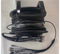 RGFDLJN 50m 2/4/6/8 core outdoor patch cord armored PCD235 reel waterproof single mode(FC-FC,2C TPU with reel)