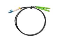 RGFDLJN Armored Fiber Optic Patch Cord 5M-500M | 2 Core Single Mode(10M 3pcs LSZH,E2000A-ST)
