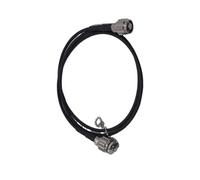 RGFDLJN Armored fiber patch cord 2-core ODC-ODC 150m 200m 250M 300m SM 5mm TPU field optical cable waterproof 2C outdoor jumper 2 fibers(Square-square 150m)