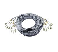 RGFDLJN Armored fiber patchcord 150-300M 8 cores OM1 OM2 MM 200M250M 8C SC LC FC STA multimode 8 fibers optical jumper cable ftth(150m SC-SC OM1)