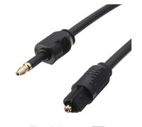 RGFDLJN Digital Toslink to Mini Toslink Cable 3.5mm SPDIF Optical Fiber Cable 3.5 to Optical Audio Cable Adapter5m 10m(Mini toslink cable,1.5m)
