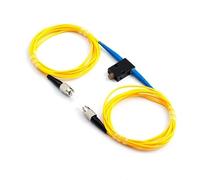 RGFDLJN FC Fiber adjustable attenuator 0-60dB In-line Mechanical variable online type optical Attenuator ftth Singlemode Simplex